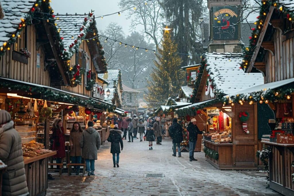 Top 10 des marchés de Noël en France : découvrez la magie des fêtes dans l'Hexagone